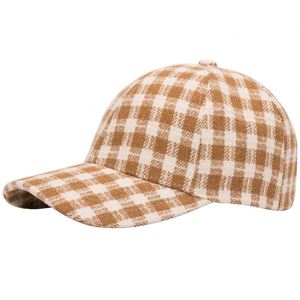Gorras de Béisbol Personalizadas con Logotipo, Coloridas, al por Mayor, a la Moda, de Seis Paneles, con Patrón de Rejilla, Estructuradas - Product Image 4