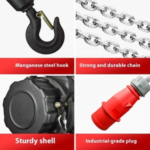 Grúa de elevación invertida eléctrica, <span class=keywords><strong>polipasto</strong></span> de elevación de metal de 380V específico para escenario, matriz de línea de celebración de rendimiento de construcción - Product Image 4