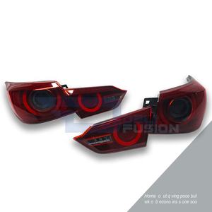 Luces Traseras Q50 para Infiniti Q50 V37 Skyline 400r 2014-2017, Luces Traseras LED Estilo 400r (Lente Roja), Piezas de Automóvil - Product Image 3