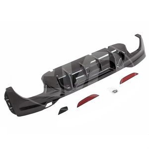 Para <span class=keywords><strong>Bmw</strong></span> <span class=keywords><strong>5</strong></span> Series G30 G38 m-tech 2017-2019 difusor trasero de fibra de carbono - Product Image 4