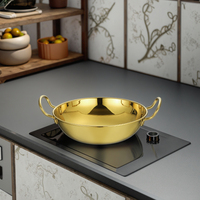 Ensemble de casseroles SUOKA en acier inoxydable multifonctionnel, durable, de style coréen, épaissi, pour cuisson à sec, compatible gaz et induction