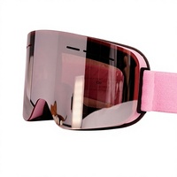 Masque de ski cylindrique transfrontalier le plus vendu, compatible avec les verres de prescription pour adultes, double couche anti-buée, anti-éclats