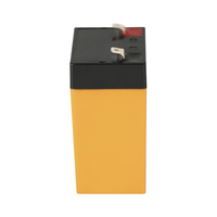 KAZUKI 4V 4.5Ah Baterai Isi Ulang AGM VRLA 4.5AH Daya Cadangan untuk Sistem Alarm / Lampu Darurat
