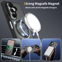 Groothandel Magnetische Ringstandaard Telefoonhoesje Stootbestendige Beschermhoes Draadloos Opladen Compatibel voor Samsung Galaxy Z Fold 8