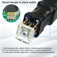 Sonda de resorte Pogo Pin JYWD SOP8-150mil para prueba de programación de IC, programación de chips SOP8 SOIC8 TSSOP8 WSON8 SPI FLASH BIOS