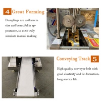 110v 220v Produit céréalier faisant la machine automatique boulette Gyoza machine russie ravioli pierogi pelmeni empanada samosa machine