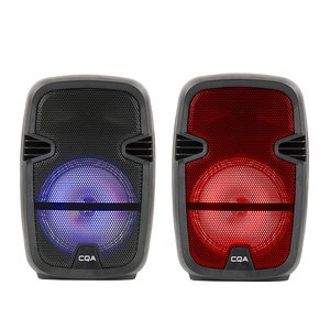 Cqa nhỏ 8 "inch bass loa âm thanh, chuyên nghiệp loa bluetooth di động với ánh sáng LED/Micro có dây, mạnh mẽ 80 Wát - Product Image 2