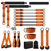 Cinturón de Entrenamiento de Fuerza para Brazos y Pecho, Multifuncional, de Látex Resistente, para Fitness y Moldeamiento Corporal, Venta al Por Mayor de Fábrica