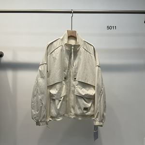 Veste de survêtement unisexe personnalisée avec logo, respirante, pour l'automne, avec fermeture éclair et poignets élastiques, idéale pour la gym et les activités sportives décontractées - Product Image 1