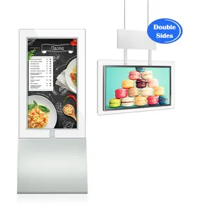 Дешевые Pice ультра тонкий высокопроизводительный процессор ЖК-дисплей рекламный экран окна дисплей Digital Signage