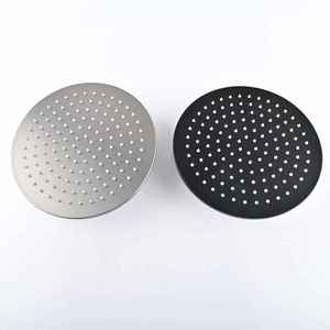 Modern Rain <b>Shower</b> Head High Pressure Water Saving 304 Stainless Steel Brush Gold Bathroom 10 Inches <b>Shower</b> Head - Product Image 1
