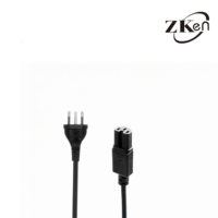 Cordon d'alimentation brésilien à 3 broches, certifié INMETRO, avec plusieurs embouts de prise et extrémités de fils nus, câble PVC RoHS pour appareils électroménagers