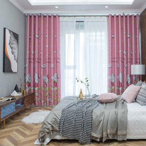 Tende Oscuranti Stampate con Gattini Cartoon per Camere da Letto e Soggiorni, Vendita all'Ingrosso - Product Image 1