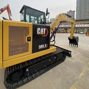 Excavatrice utilisée par qualité parfaite d'excavatrice de Caterpillar machine d'excavatrice de chat de construction de 5 tonnes CAT305.5E CAT305.5E2 à vendre - Product Image 2