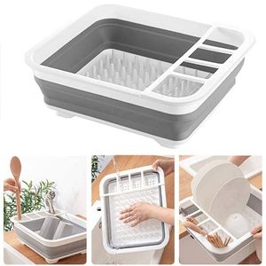 Escurridor de Platos Plegable Cuadrado de Plástico de Alta Calidad, Escurridor de Platos Plegable, Escurridor de Platos para Cocina - Product Image 6