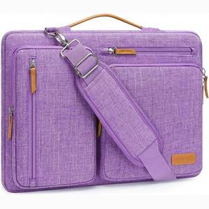 Échantillon gratuit en gros Sac pour ordinateur portable pour femmes 15,6/17,3 pouces Sac à main imperméable Grande sacoche pour ordinateur portable Sac à bandoulière pour le bureau Voyage - Product Image 1