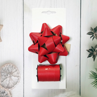 Nœuds en papier personnalisés écologiques pour décorations de Noël, de fêtes et de cadeaux, motifs floraux et étoiles, couleurs or, argent, rouge, vert, bleu