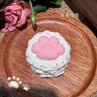 Katzenpfoten-Marshmallow-Squishy-Silikon-Spielzeug-Set – Zuckerwatte-Kuchen-Stressabbau-Kawaii-Geschenk