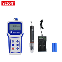 Analyseur ORP portable, testeur de qualité de l'eau, analyseur numérique Redox -1999mV à +1999mV avec ATC pour utilisation en laboratoire et sur le terrain