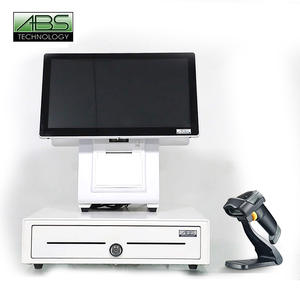 Máquina terminal de caja registradora barata de 15,6 pulgadas con sistema Pos gratuito para Supermare minorista - Product Image 3