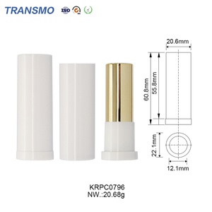 Round Shape Lipstick Luxury <b>Lip</b> <b>Balm</b> Container Empty Lipstick Shade Lipstick Custom Private Label - Product Image 2