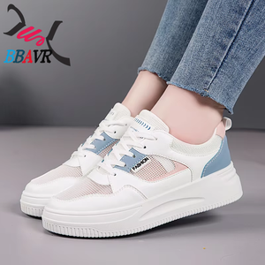 Zapatos Deportivos de Malla Transpirable para Mujer, Ligeros, con Suela Gruesa Antideslizante, para Caminar en Otoño, Verano y Primavera - Product Image 4
