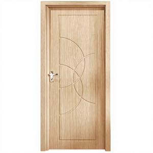 Puertas Interiores de WPC para Dormitorio, Diseño Moderno DEWOO, Apertura Manual, Acabado Impermeable, Compuesto de Madera y Plástico PVC para Uso Doméstico - Product Image 1