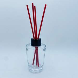 Élégant pot en verre transparent de 100 ml pour huiles essentielles DIY, avec bouchon en plastique rechargeable, personnalisable avec logo, pour maison et salle de bain, plusieurs pots disponibles - Product Image 1