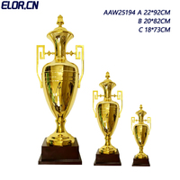 Trophées personnalisés ELOR, directement de l'usine, en métal vieilli de haute qualité, plaqués, gravure sportive, souvenirs économiques
