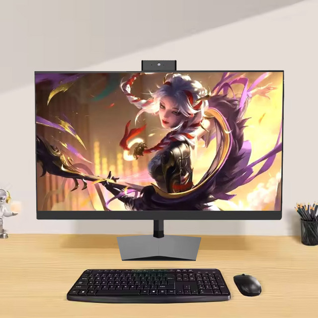 24" All-in-One PC Core I5 12400F 32GB DDR4 1TB SSD+HDD Windows 11 Gaming Hexa Core Integrated Graphics White 1-Year Warranty