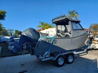 Offre Spéciale Australie 6.25m Bateaux de pêche familiaux en aluminium avec cabine de repos 5 personnes Bateau de pêche en mer aux États-Unis CANADA NOUVELLE-ZÉLANDE