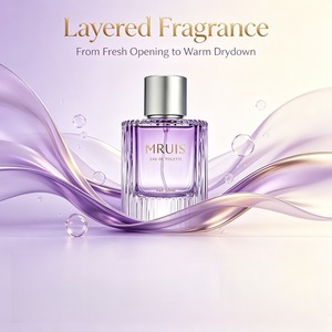 MRUIS Eau de Toilette, Parfum longue durée toute la journée, Matières premières florales violettes délicates, Parfum élégant pour rendez-vous galants, voyages et occasions sociales - Product Image 4