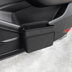 Sport-Stil faltbare Auto Mülleimer & Sitz lehne Aufbewahrung tasche PU Leder Interieur Auto Organizer & Aufbewahrung sbox - Product Image 2