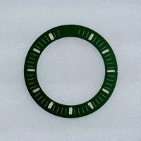 Cadran de montre lumineux vert de 31,8 mm pour mouvements automatiques NH38/NH70
