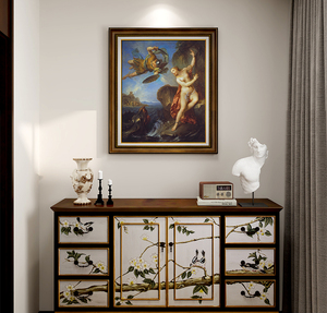 Peinture à l'huile originale moderne de <span class=keywords><strong>femme</strong></span> <span class=keywords><strong>nue</strong></span> sexy sur la toile imprimée d'art mural peint à la main de maison pour des femmes - Product Image 5