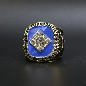 Bague de championnat des tigers de Detroit, bague classique nostalgique commémorative populaire en Europe et en amérique, 1984