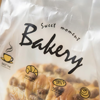 Sacs à pâtisserie en kraft brun écologiques avec fenêtre transparente pour la cuisson du pain et l'emballage de vente au détail
