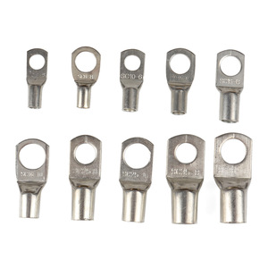 Sc Pure Copper Ring <b>Terminals</b> 100 Pc Set For Electrical Wiring Connection - Product Image 3