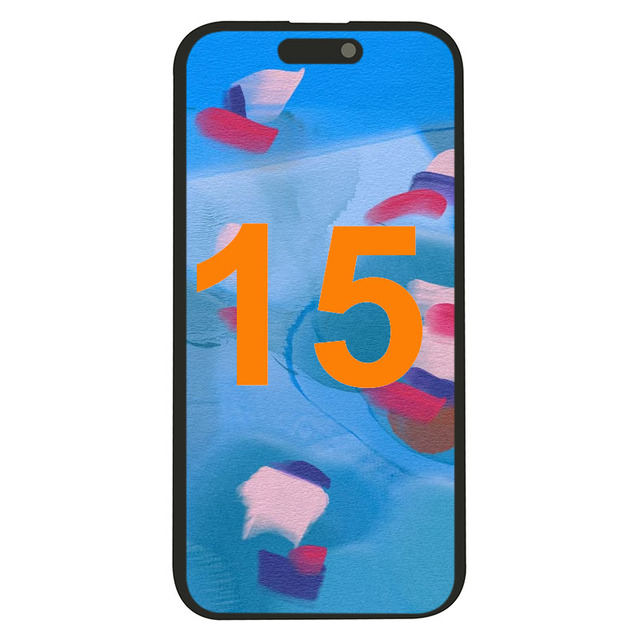 Mobile Phone Screen Incell LCD Display Assembly for iPhone 15 6.1 Inch Touch Replacement with Stable Quality Production