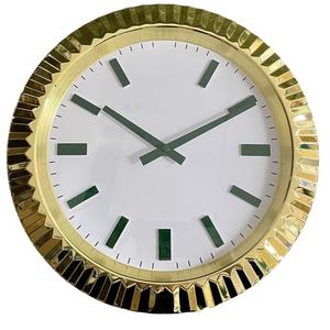 Reloj de Pared Decorativo de Porcelana de Cristal con Paisaje de Montaña <span class=keywords><strong>HD</strong></span>, Reloj de Pared para Decoración del Hogar - Product Image 2