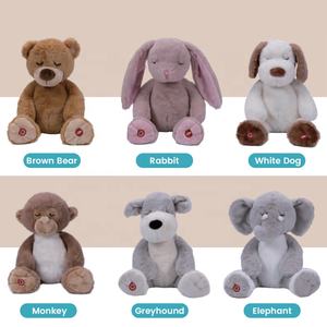 Jouets en peluche en coton <span class=keywords><strong>pour</strong></span> enfants Konig avec enregistrement vocal <span class=keywords><strong>pour</strong></span> le sommeil du bébé, jouets en peluche personnalisables <span class=keywords><strong>pour</strong></span> enfants, vente en gros - Product Image 4