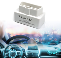 Mini scanner de diagnostic automobile V1.5 ELM327 BT OBD2 pour Android/iOS, lecteur de code ODB2 12V