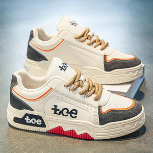 Tce – chaussures de basket-ball décontractées pour hommes, semelle épaisse, à lacets, bout rond, tendance, baskets de marche toutes saisons - Product Image 1