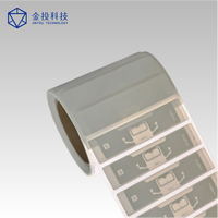 Puce de chronométrage de course UHF RFID Dogbone Smartrac, autocollant avec puce Impinj M730 M830 pour système de chronométrage de marathon