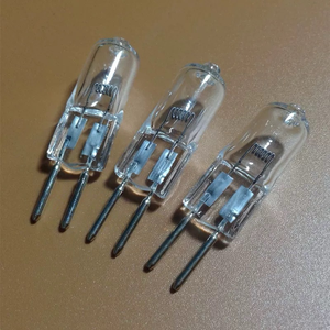 Bombillas halógenas más vendidas 6V 12V 24V 10W 20W 35W <span class=keywords><strong>50W</strong></span> Lámparas halógenas Jc G5.3 G4 Gy6.35 para Hotel Home Indoor - Product Image 1