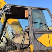Excavatrice sur chenilles SUMITOMO SH260 d'occasion, 26 tonnes, de taille moyenne, provenant du Japon, pour travaux de terrassement et de carrière.