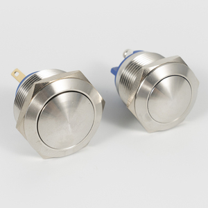 Bouton-poussoir d'arrêt d'urgence en métal 12mm 16mm 19mm 22mm 25mm IP65 à verrouillage pour ascenseur - Product Image 6