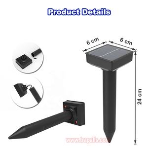 Открытый садовый Репеллент для животных, отпугиватель мышей, Отпугиватель змей на солнечной батарее - Product Image 3