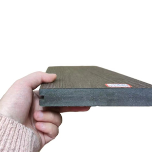 Giảm giá thấp kỹ thuật ngoài trời sàn, ngoài trời gỗ-nhựa <span class=keywords><strong>Composite</strong></span> gỗ-nhựa sân thượng trang trí cạnh - Product Image 2