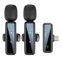 Microphone de revers sans fil portable J81 micro d'enregistrement à suppression de bruit intelligent pour la prise de vue vidéo en classe en ligne